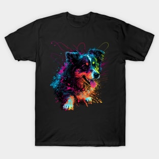 Totally Awesome 80s Dog T-Shirt